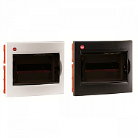 Распределительный шкаф RAMbase 12 мод., IP41, встраиваемый, пластик, с клеммами |  код. 81712 |  DKC